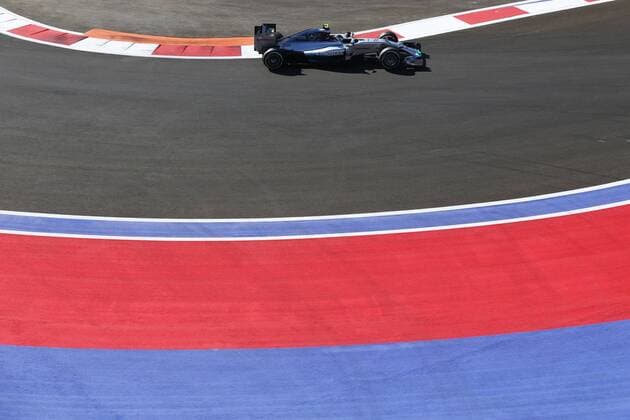 Motorsports: FIA Formula One World Championship 2014, Grand Prix of Russia, 6 Nico Rosberg (GER, Mercedes AMG Petronas F1 Team), xHOCHxZWEIx