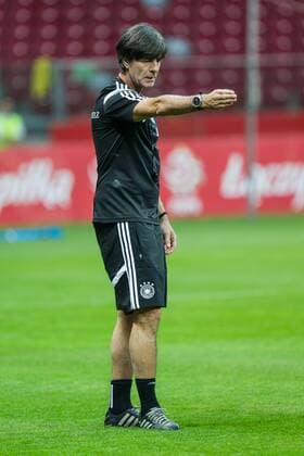 10.10.2014 WARSZAWA, NATIONAL STADIUM, FOOTBALL, UEFA EURO QUALIFICATION, PRACTICE OF GERMANY: COACH JOACHIM LÖW  20141010CSKP4002