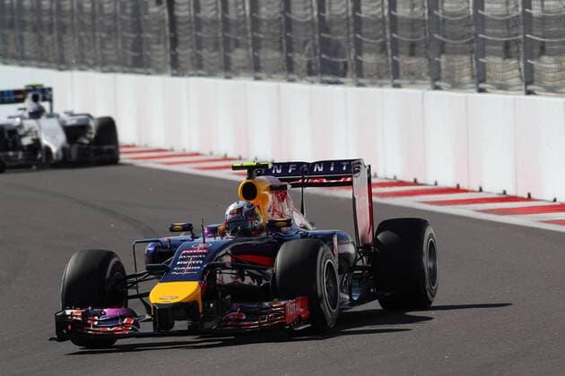 11.10.2014- free practice 3, Daniel Ricciardo (AUS) Infiniti Red Bull Racing RB10 Russian Grand Prix, Sochi 09 - 12 October 2014 