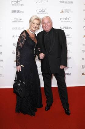 Ulli Wegner mit Ehefrau Margret bei der Verleihung des Medienpreises Goldene Henne 2014 in der Neuen Messe. Leipzig, 10.10.2014 xR.xHardex xFuturexImage