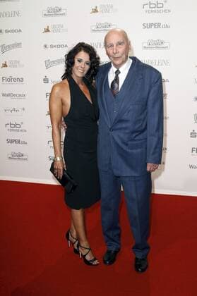 Horst Eckel mit Tochter Dagmar bei der Verleihung des Medienpreises Goldene Henne 2014 in der Neuen Messe. Leipzig, 10.10.2014 xR.xHardex xFuturexImage