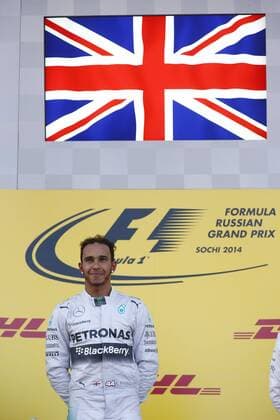 Motorsports: FIA Formula One World Championship 2014, Grand Prix of Russia, 44 Lewis Hamilton (GBR, Mercedes AMG Petronas F1 Team), xHOCHxZWEIx