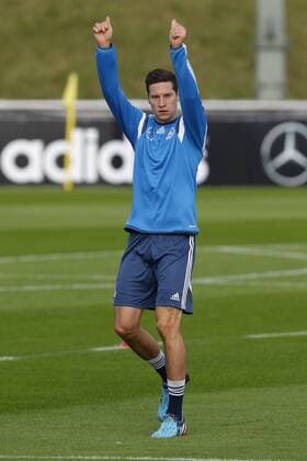 Julian Draxler Abschlusstraining bei SW Essen Uhlenkrug in Essen Fussball Nationalmannschaft 13.10.2014 , Fussball, , EP_FSA