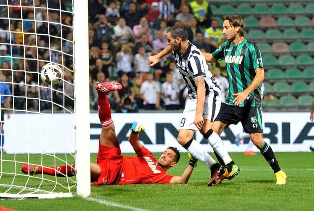 IPP20141018 Football - soccer: Serie A, Sassuolo Calcio - Juventus Turin, Leonardo Bonucci xHOCHxZWEIx xItalyxPhotoxPressx 
