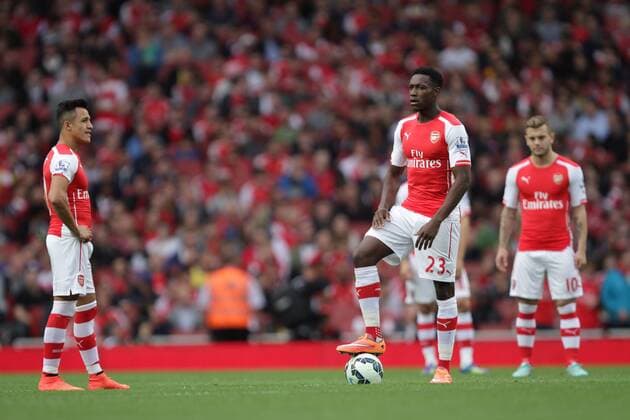 Arsenal v Hull City . . London, UK . . 18.10.2014 Alexis Sanchez (A), Danny Welbeck (A), Jack Wilshere (A)