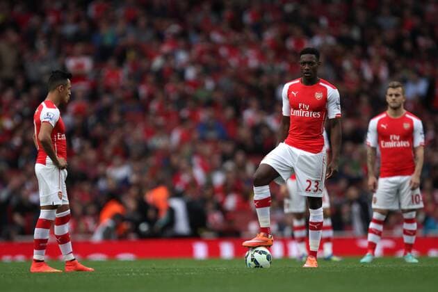 Arsenal v Hull City . . London, UK . . 18.10.2014 Alexis Sanchez (A), Danny Welbeck (A), Jack Wilshere (A)