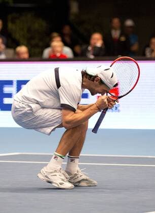 Erste Bank Open 2014 ,HerrenTennis Turnier, ATP Tournament, Wien,Österreich, Doppel Finale, Philipp Petzschner (GER) macht die Faust und jubelt nach dem Turniersieg,Jubel,Emotion,Ganzkörper,Hochformat