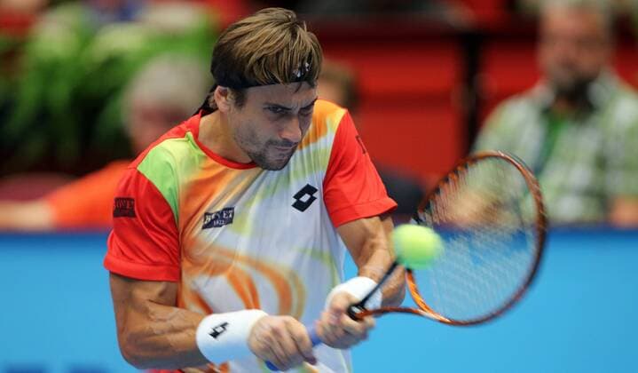 TENNIS - ATP, Erste Bank Open 2014 VIENNA,AUSTRIA,19.OCT.14 - TENNIS - ATP Tennis Herren World Tour, Erste Bank Open, final. Image shows David Ferrer (ESP). 