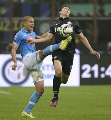 Gokhan Inler Napoli, Hernanes Inter Serie A, Inter Mailand - SSC Neapel giuseppexceleste