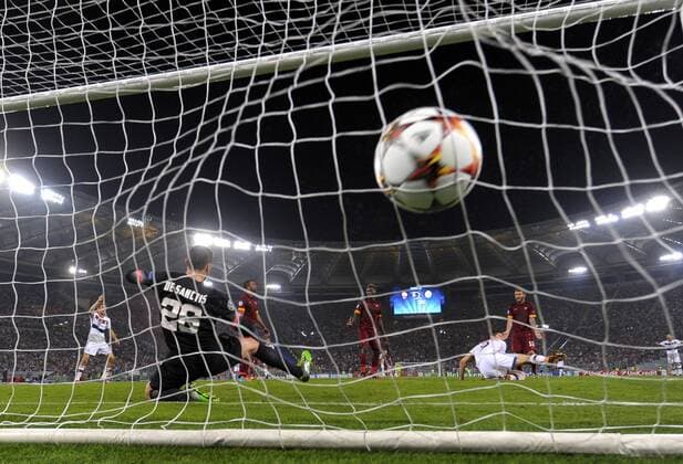 21.10.2014, Fussball Champions League 2014 2015, Vorrunde, 3.Spieltag, AS Rom - FC Bayern München, im Olympiastadion Rom (Italien). 