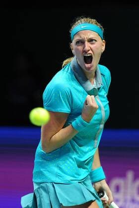 Petra Kvitova (CZE) TENNIS : Masters - Singapour - WTA Tennis Damen - 23 10 2014 Tennismag Panoramic 