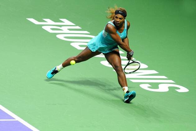 Serena Williams (USA) TENNIS : Masters - Singapour - WTA Tennis Damen - 23 10 2014 Tennismag Panoramic 