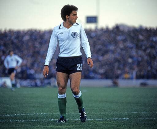 FIFA WM 1978 06.06.1978, Fussball, FIFA WM 1978 in Argentinien, 1. Finalrunde Gruppe II, Mexiko - Deutschland DFB (0:6): Hansi Müller (Deutschland).