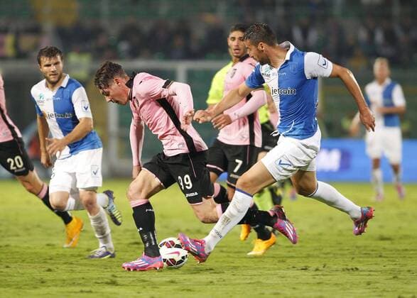 Serie A, AC Chievo Verona - US Palermo ANDREA BELOTTI xHOCHxZWEIx xItalyxPhotoxPressx 