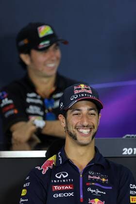30.10.2014 - Press conference, Daniel Ricciardo (AUS) Red Bull Racing RB10 United States Grand Prix, Austin November 2014 
