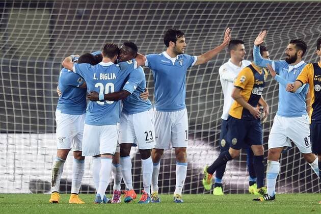 Verona 30 10 2014 - Serie A Hellas Verona - Lazio Rom -- MatteoxGribaudi ImageSport -- Senad Lulic 