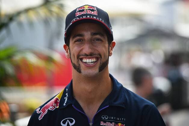 30.10.2014, xekx, Motorsport, Formel 1 Grosser Preis der USA in Austin, v.l. Daniel Ricciardo (AUS) (Red Bull-Renault).