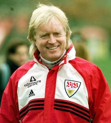VfB Stuttgart Training Winfried Schäfer Foto Rudel VfB Stuttgart Training Winfried Schäfer Foto Rudel
