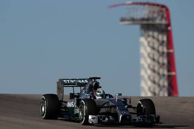 Motorsports: FIA Formula One World Championship 2014, Grand Prix of United States, 44 Lewis Hamilton (GBR, Mercedes AMG Petronas F1 Team), xHOCHxZWEIx