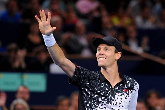 Tomas Berdych (CZE) TENNIS : BNP Paribas Masters - Paris - ATP Tennis Herren - 31 10 2014 TennismagxPanoramic 