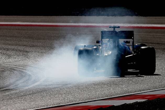 Motorsports: FIA Formula One World Championship 2014, Grand Prix of United States, 8 Romain Grosjean (FRA, Lotus F1 Team), xHOCHxZWEIx