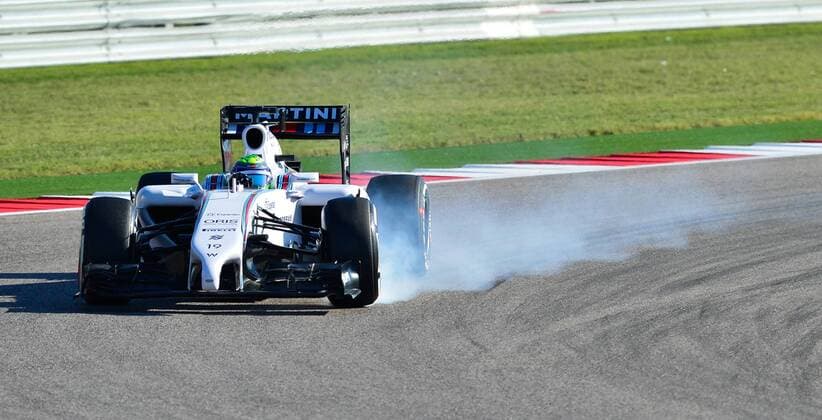 FORMULA 1 - United States GP, qualifying AUSTIN,TEXAS,USA,01.NOV.14 - MOTORSPORT, FORMULA 1 - Grand Prix of the USA, Circuit of The Americas, qualifying. Image shows Felipe Massa (BRA Williams F1). 