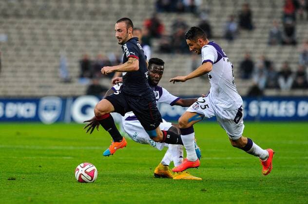Diego Contento (gir) Girondins de Bordeaux - FC Toulouse Ligue 1 ThierryBretonx 