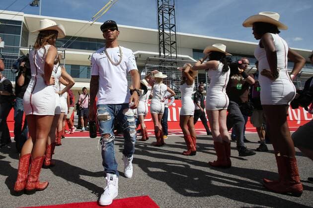 Motorsports: FIA Formula One World Championship 2014, Grand Prix of United States, 44 Lewis Hamilton (GBR, Mercedes AMG Petronas F1 Team), xHOCHxZWEIx