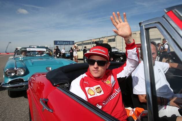 Motorsports: FIA Formula One World Championship 2014, Grand Prix of United States, 7 Kimi Raikkonen (FIN, Scuderia Ferrari), xHOCHxZWEIx