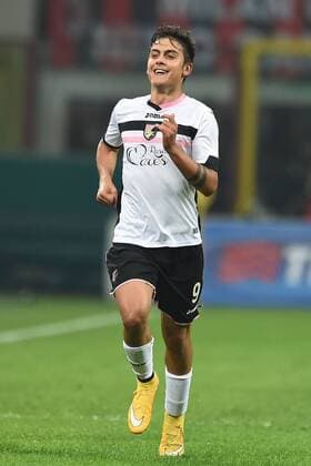 Serie A AC Milan - US Palermo Torjubel Paulo Dybala 