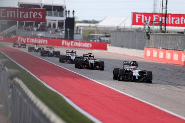 02.11.2014 - Race, Jenson Button (GBR) McLaren Mercedes MP4-29 United States Grand Prix, Austin 30 October - 2 November 2014 