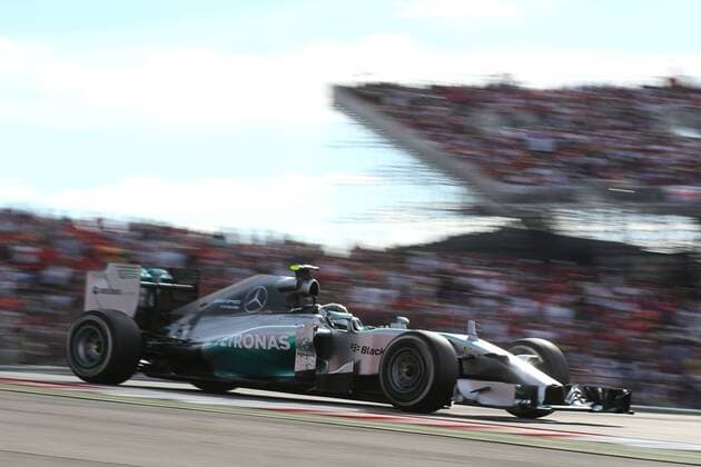 Motorsports: FIA Formula One World Championship 2014, Grand Prix of United States, 6 Nico Rosberg (GER, Mercedes AMG Petronas F1 Team), xHOCHxZWEIx
