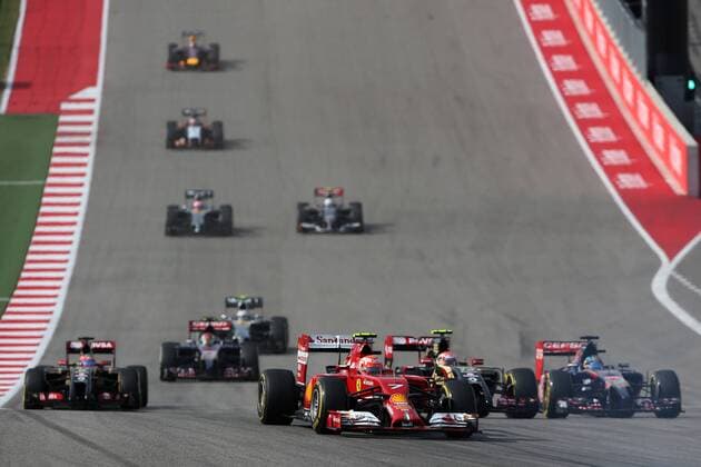 Motorsports: FIA Formula One World Championship 2014, Grand Prix of United States, 7 Kimi Raikkonen (FIN, Scuderia Ferrari), xHOCHxZWEIx