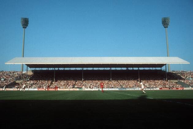 Fußball, Stadiongeschichte VfB Stuttgart Neckarstadion in Stuttgart während eines Spiels des VfB Stuttgart