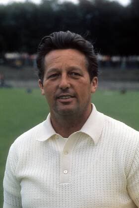 Trainer Rudi Schlott (1. FC Köln)