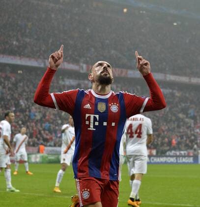 05.11.2014, Fussball Champions League 2014 2015, Vorrunde, 4.Spieltag, FC Bayern München - AS Rom, in der Allianzarena München. 
