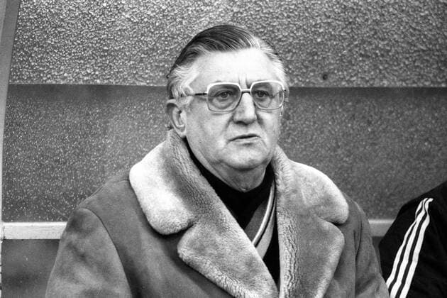 Trainer Robert -Zapf- Gebhardt (1. FC Nürnberg)