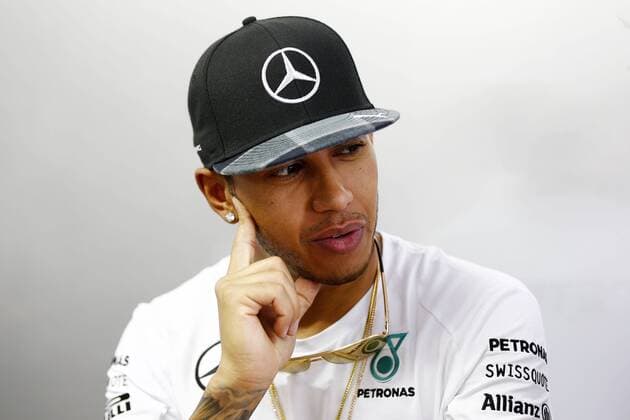 Motorsports: FIA Formula One World Championship 2014, Grand Prix of Brazil, 44 Lewis Hamilton (GBR, Mercedes AMG Petronas F1 Team), xHOCHxZWEIx