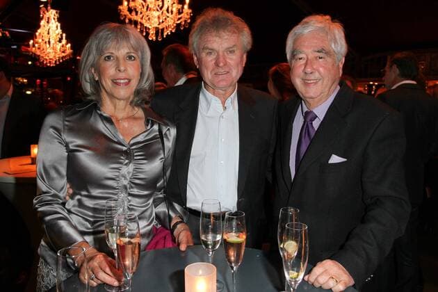 Monika Maier, Sepp Maier, Fritz Scherer, Schuhbeck Teatro VIP Gala 2014 in Muenchen am 06.10.2014