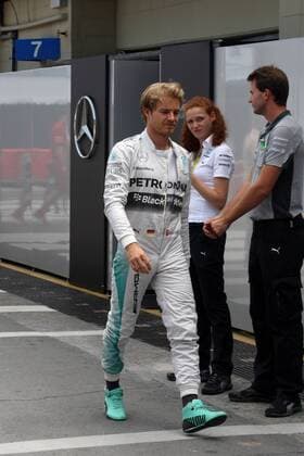 06.11.2014 - Nico Rosberg (GER) Mercedes AMG F1 W05 Brazilian Grand Prix, Interlagos 6 - 9 November 2014 
