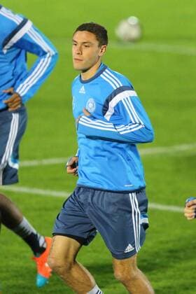 Neuzugang Jonas Hector Training Herren-Nationalmannschaft in Berlin, Fussball, 11.11.2014 , EP_MHT