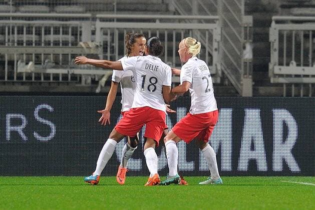 Jubel Fatmire Alushi (psg) Olympique Lyon - PSG Paris Saint Germain - 12 11 2014 FredericChambertxPanoramic 