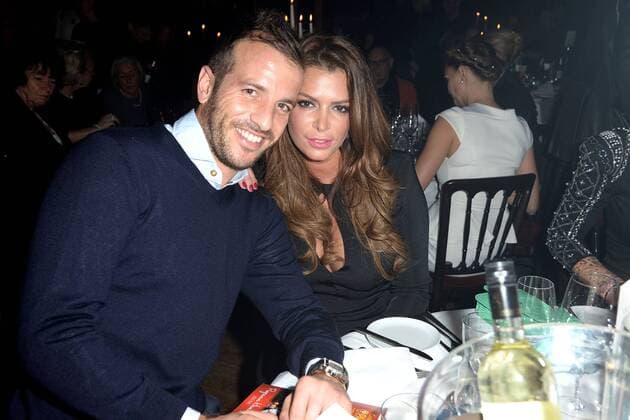 Rafael van der Vaart und Sabia Boulahrouz bei der Palazzo Premiere im Spiegelpalast am 13.11.2014 in Hamburg Cornelia Poletto Palazzo Premiere in Hamburg, 2014 