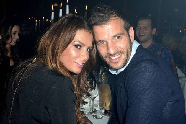 Rafael van der Vaart und Sabia Boulahrouz bei der Palazzo Premiere im Spiegelpalast am 13.11.2014 in Hamburg Cornelia Poletto Palazzo Premiere in Hamburg, 2014 
