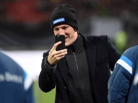 14.11.2014, xjhx, Fussball EM Qualifikation, Deutschland - Gibraltar, v.l. Bastian Schweinsteiger (Deutsche Fussball Nationalmannschaft DFB)