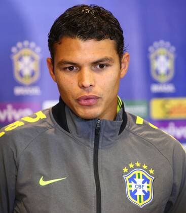 SOCCER - AUT vs BRA, preview VIENNA,AUSTRIA,16.NOV.14 - SOCCER - ÖFB international match, Austria vs Brazil, friendly match, preview, Mixed Zone team BRA. Image shows Thiago Silva (BRA). 