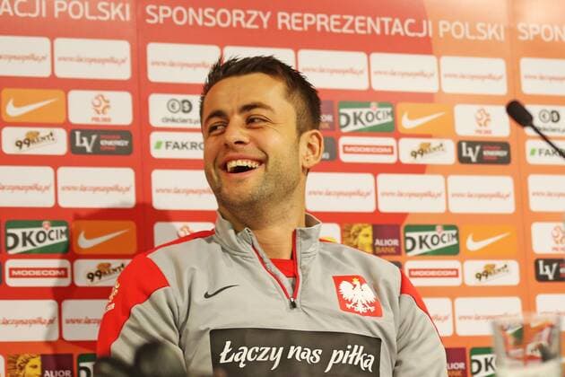 POLAND WROCLAW CITY STADIUM, FOOTBALL, OFFICIAL PRESS CONFERENCE OF TEAM POLAND: LUKASZ FABIANSKI  20141117CSLG0107