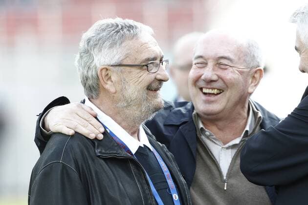 Bernard GNECCHI (President FCO Dijon) et Jean Francois FORTIN (President SM Caen) GwendolineLeGoff 