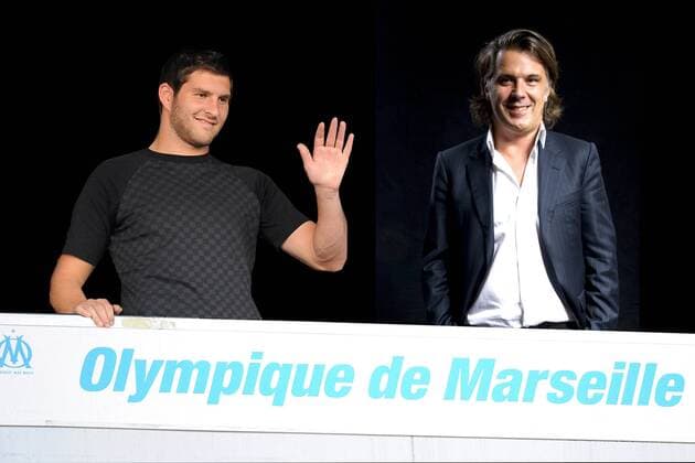 Andre Pierre Gignac (Olympique Marseille) - Vincent Labrune NEWS : Garde a Vue pour Vincent Labrune - Marseille - 17 11 2014 Panoramic 