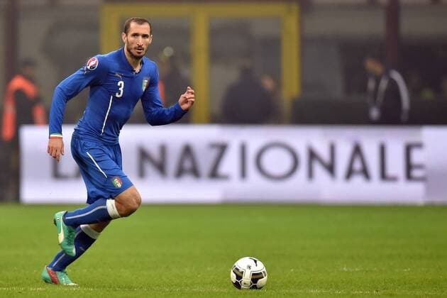 Giorgio Chiellini Italia Milano 16-11-2014 Stadio Giuseppe Meazza, Football Calcio Euro2016 Qualifying Round Group H . Qualificazioni Campionato Europeo 2016 . Italy - Croatia Italia - Croazia. Foto Andrea Staccioli Insidefoto andreaxstaccioli
